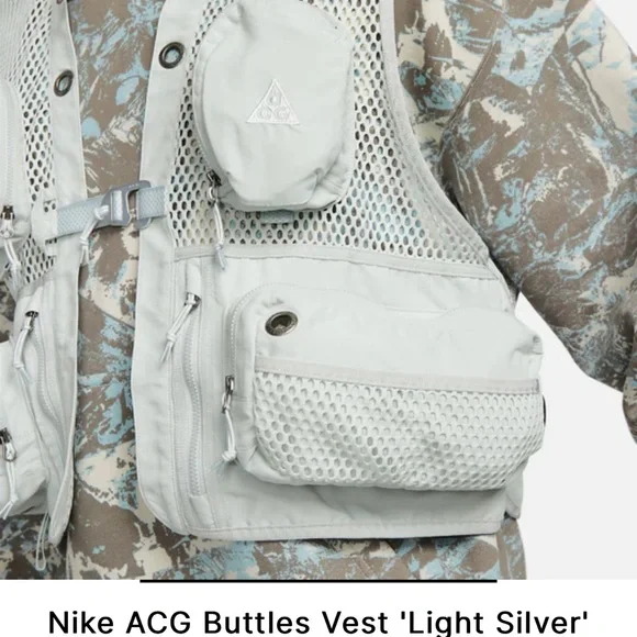 Nike ACG Buttles Vest 'Light Silver' - Picture 9 of 14
